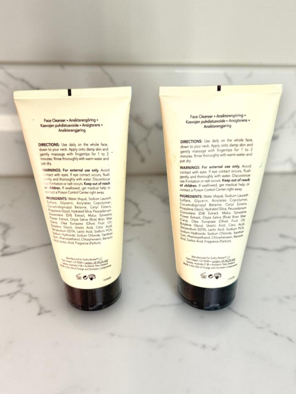 (2) CREPE ERASE Advanced Refining Facial Scrub Trufirm Fragrance Free Sealed 6oz - Picture 2 of 2